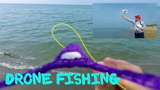 Pesca con drone  drone fishing [upl. by Patten]