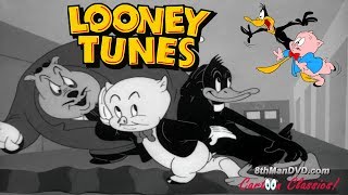 LOONEY TUNES Looney Toons PORKY PIG  Porky Pigs Feat 1943 Remastered HD 1080p [upl. by Sibella936]