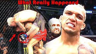 INSANE What Really Happened Charles Oliveira vs Dustin Poirier [upl. by Atila49]