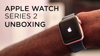 Apple Watch Series 2 Unboxing  Rose Gold [upl. by Hanikahs]