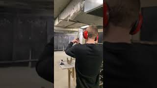 Man Has Close Call With Gun at Shooting Range [upl. by Nel]