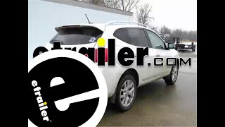 etrailer  DIY 2013 Nissan Rogue Installation for the Curt Trailer Hitch Receiver [upl. by Lou784]