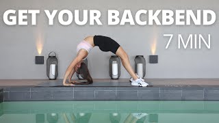 7 MIN BACKBEND STRETCH  Stretches to Increase Back Flexibility  Daniela Suarez [upl. by Nahtnamas]