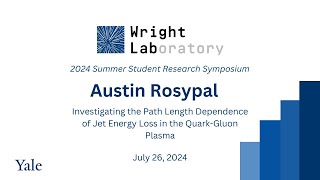 Austin Rosypal 2024 Wright Lab Summer Research Symposium [upl. by Swirsky]