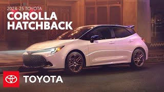 2024  2025 Toyota Corolla Hatchback Overview  Toyota [upl. by Nerrual923]