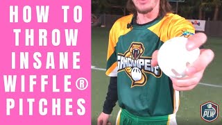 WIFFLE® Ball Pitching Tutorial  PLW [upl. by Vicky]