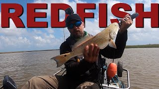 Kayak Fishing for redfish and trout in Freeport Texas [upl. by Mariken]