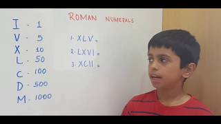 Learning Roman numerals in 10 minutes [upl. by Finley]