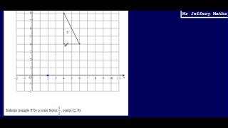 Enlargement GCSE Maths  Edexcel Practice Tests Set 2  1H  Question 10 [upl. by Ellehsat]