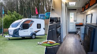 Swift Basecamp 4 2022 Caravan Model  360 Exterior Demonstration Video [upl. by Neerbas]