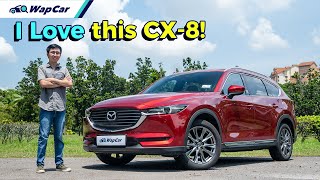 2022 Mazda CX8 Diesel Review in Malaysia THE 6Seater Family SUV to Buy  WapCar [upl. by Mohr]