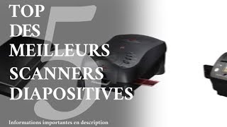 Top 5  Meilleurs scanners diapositives Comparatif  Avis [upl. by Krid]