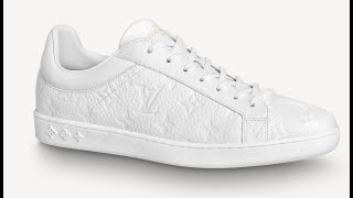 Louis Vuitton Luxembourg Leather Sneaker 2022 [upl. by Lorrin]