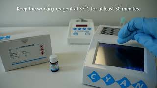 The determination of the prothrombin time in human plasma with the CYANCoag 1Ch [upl. by Okiram]