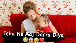 Ishu Ne Aaj Dara Diya 🥹🥹😱😱🙏🙏❤️🕉️awesomeagnihotrisvlog [upl. by Ssor]