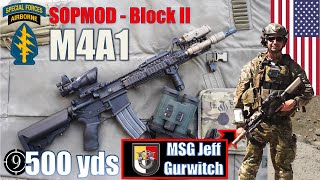 M4A1 Block II SOCOMs rifle to 500yds Practical Accuracy  J Gurwitch Modern Tactical Shooting [upl. by Means]