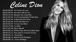 Celine Dion Greatest Hits 2024 Full Album  The Best Songs Celine Dion [upl. by Buzzell]