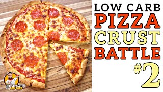 Low Carb PIZZA CRUST Battle 2 🍕 The BEST Keto Pizza Crust Recipe PART TWO [upl. by Anik]