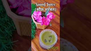 Saunf Sharabat  Summer Juice  NDS Detox Centre Porbandar  New Diet System [upl. by Anerom]