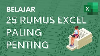 25 RUMUS EXCEL PALING PENTING  LANGSUNG JAGO EXCEL [upl. by Nations]