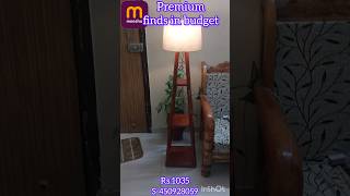 meesho best finds budget home decor from meesho side lamp floor lamp [upl. by Elrahc]