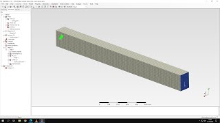 PrePoMax CalculiX FEA  Tutorial 20  Hex mesh from Gmsh [upl. by Robyn]