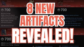 New World Aeternum 8 New Artifacts Revealed [upl. by Anilra]