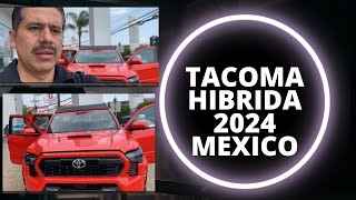 Toyota Tacoma Hibrida 2024 México [upl. by Ahsakal]