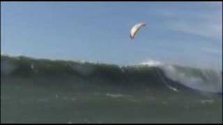 Kitesurfing Mavericks 10202007 [upl. by Urania]