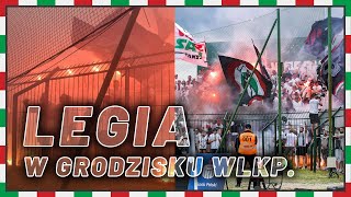 Oprawa Legii w Grodzisku Wlkp na meczu z Wartą [upl. by Gall]