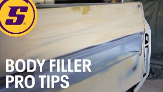 How to Use Body Filler  DIY Tips From A Show Car Builder [upl. by Aserej]