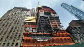 UPDATE NEW YORK  Central Park Tower Nordstrom 1550 FT  131 FLOORS June 2017 [upl. by Elsinore]