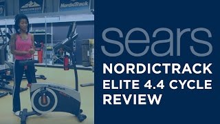 NordicTrack Elite 44 Upright Cycle Review [upl. by Nyllek]