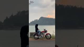 BIKIN CINEMATIC CEWE NAIK CB DI PINGGIR DANAU❤️❗ [upl. by Acinoj260]