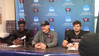 Whitworth football postgame press conference [upl. by Haerdna]