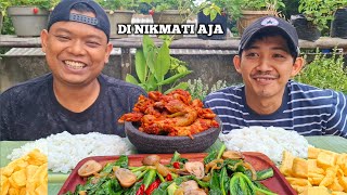 WAJAH BARU STOK LAMA MUKBANG KEPALA AYAMCEKERSAYURAN HIJAU [upl. by Flor518]