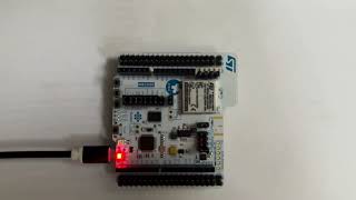 Blinking LED on STM32WB55 [upl. by Tayib424]