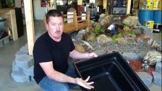 How to Install a Disappearing Fountain  Step by Step by Carl Petite quotThe Pond Product Review Guyquot [upl. by Acyre]