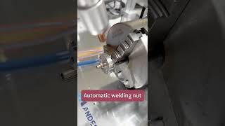 Automatic welding of nuts helps you improve production efficiency [upl. by Calabrese954]