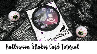 Halloween Shaker Card [upl. by Ressay]