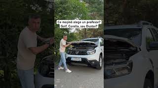 Ce mașină ar alege un profesor Golf Corolla sau Duster [upl. by Nevlin]