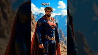 🌐 Countries as Superman🦸 superman2025 shorts [upl. by Oirad]