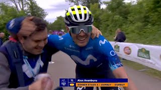 Alex Aranburu takes the win in Durbuy after tough fourth stage of Baloise Belgium Tour [upl. by Yasnil624]