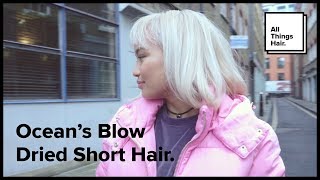 How to blow dry short hair  All Things Hair [upl. by Grantley]