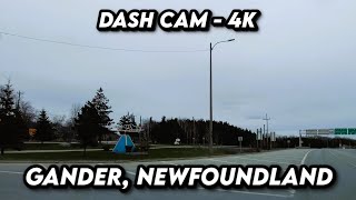 Discover Gander Newfoundland in 4K 🚗✨  Scenic Drive Through Canada’s Hidden Gem [upl. by Libbi]