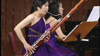 Tim Jansa Three Miniatures for Flute Bassoon amp Piano [upl. by Auqemahs]