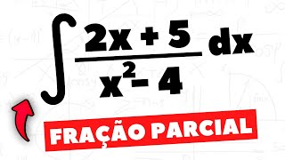 INTEGRAL POR FRAÇÃO PARCIAL 🚨🚨 FÁCIL E RÁPIDO [upl. by Jariah68]