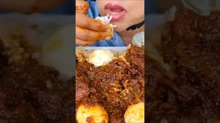 Chicken Curry asmr mukbang asmrvideo asmreating [upl. by Arualana]