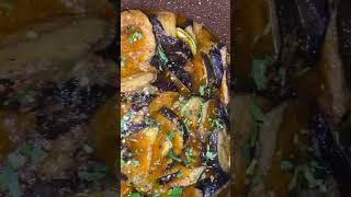 Watch full recipe of delicious bagara baingan on my channelshorts viralshorts recipe vegetable [upl. by Lebar]