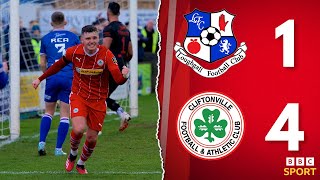 HIGHLIGHTS  Loughgall 14 Cliftonville [upl. by Hammerskjold]